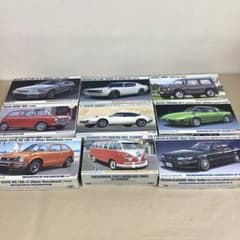 ハセガワ 1/24スケール 旧車・名車プラモ9個セット 未組立品 - メルカリ