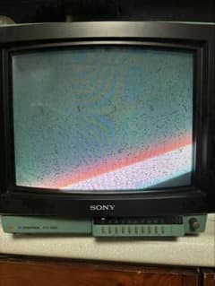 SONY トリニトロン ブラウン管テレビ KV-14G1 通電・映像確認済み