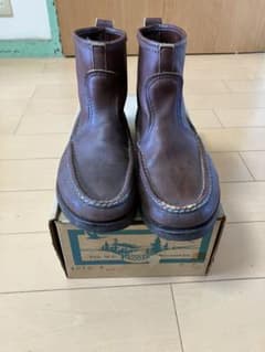 ラッセルモカシン ノックアバウトブーツ ブラウン 箱付き 7EE - メルカリ