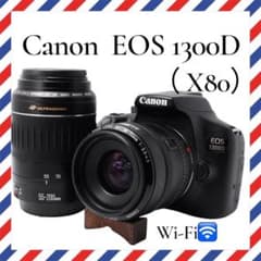 ダブルレンズセット❤️Canon EOS 1300D❤️海外モデル（ X80