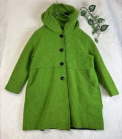 ふさえ様 イタリア製 Sliver knit coat 圧縮ウールコート - メルカリ