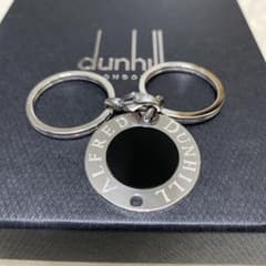 美品 ダンヒル DUNHILL キーリング キーホルダー - メルカリ