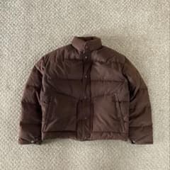 80s90s Schott ダウンジャケット 短丈 ブラウン M ヌプシ - メルカリ