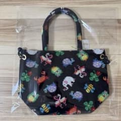 新品未使用】フェイラー×神崎恵さんコラボ 巾着バッグ⭐︎ネイビー