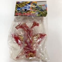 マーミット 世紀の大怪獣シリーズ キングギドラ 赤 ソフビ フィギュア