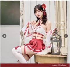 Malymoon マリームーン ブルーム巫女コスランジェリー - メルカリ