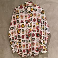 希少 初期 Paul Harnden シャツ 髑髏柄 XS/ポールハーデン - メルカリ