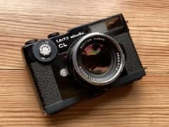 後塗ブラックペイントLEITZ minolta CLノクトンクラッシック40mm
