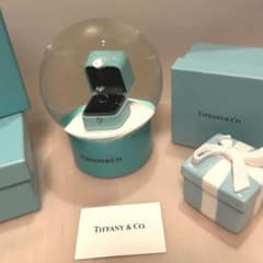 ティファニー スノードーム スノーグローブ 非売品 ダイヤモンドリング