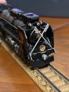 D51-838 お召指定機 蒸気機関車マイクロエース ライト点灯動力動作確認