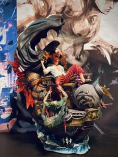 ワンピース 四皇赤髪 シャンクス フィギュア ガレージキット S