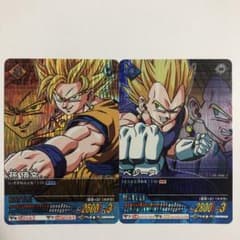 ドラゴンボールZ2 データカードダス 孫悟空 ベジータ ポタラ - メルカリ