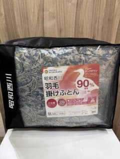未使用】昭和西川 掛けふとん SL 150x210cm フェザー90％ - メルカリ