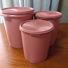 タッパーウェア マキシデコレーター 少し大きめ3サイズセット レトロ