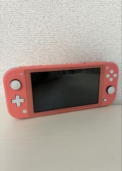 未使用】Nintendo Switch Lite コーラル 本体＋純正充電器 - メルカリ