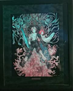 希少・極美品】天野喜孝FFX Water Warrior 漆 セミオーダー作品 - メルカリ