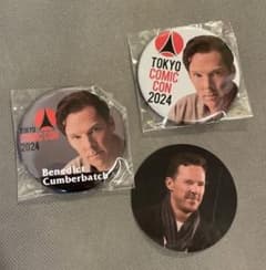 最終価格 東京コミコン ベネディクトカンバーバッチ 缶バッジ - メルカリ
