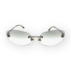 CHANEL シャネル リムレス サングラス ココマーク オーバル Y2K - メルカリ