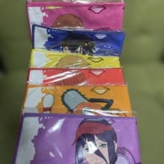 ラウンドワン限定 チェンソーマン マフラータオル 6枚 全種セット