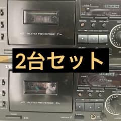 TEAC W-865R Wカセットデッキ（ジャンク2台セット） - メルカリ