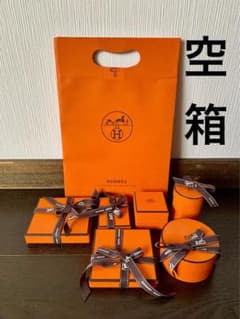 エルメス 空箱 紙袋 ボックス box リボン HERMES 希少 非売品 - メルカリ