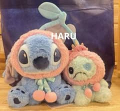 ディズニー スティッチ＆スクランプ ぬいぐるみ GLOSSY FRUITS - メルカリ