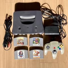 NINTENDO 64 ロクヨン カセット付 - メルカリ