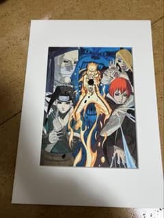 5 ナルト 高精細 カラー原稿複製原稿 複製原画 B4 | Shop at Mercari