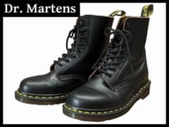 希少 英国製 完全復刻モデル ドクターマーチン 茶芯 8ホール ブーツ