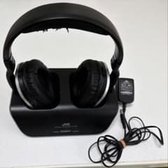 ジャンク品】JVC ワイヤレスヘッドフォン HA-WD100B - メルカリ
