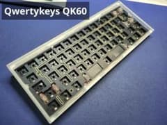 Qwertykeys QK60 Clear&IceWhite ベアボーンキット - メルカリ