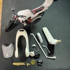 バイク プラモ 1/12 アオシマ ジャンク レジン CBX400F - メルカリ