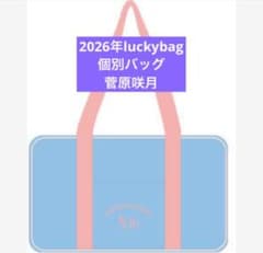 乃木坂46 限定 個別バッグ 菅原咲月 バック 2026 luckybag - メルカリ