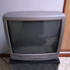 J*1様 日立 ブラウン管テレビ C21-ST90 リモコン付 映ります。 - メルカリ