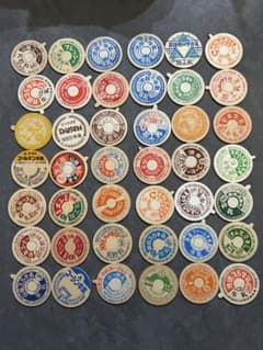 各種牛乳キャップ見本 40枚超 - メルカリ