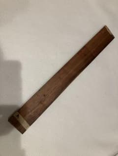 ギター製作指板材 マダガスカルローズウッド&エボニーセットばら売り