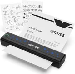 NEWYES サーマルプリンター インク不要 A4サイズ 203dpi 新品 - メルカリ