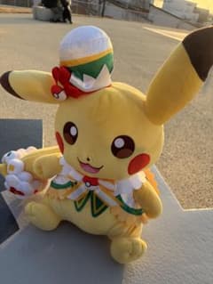 匿名最安値】ポケパーク 限定品 大 ピカチュウ ぬいぐるみ ポケモン