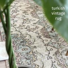 ペパーミントグリーン ピンクベージュ73×222ランナー トルコ