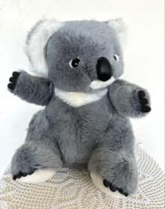 昭和レトロ レア ファースト社 グレー コアラ 日本製 80s 90s 00s