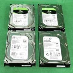 ジャンク扱☆SEAGATE SATA4台まとめ☆8T、4Tなど☆Mac認識無し - メルカリ