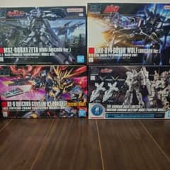 HG ZプラスA型 バンシィ ドーベンウルフ袖付き ペインティングモデル