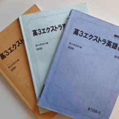 駿台エクストラ英語αテキスト1年分+夏期講習竹岡広信先生オリジナル