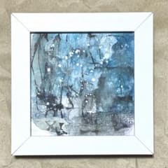 コラージュアート 抽象画 モダンアート 原画 一点物 風景画 インテリア