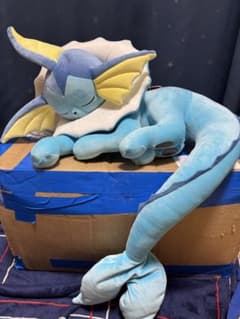 ポケモン すやすやシャワーズ アメリカebgames ぬいぐるみ - メルカリ