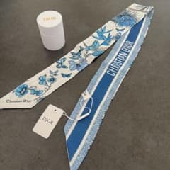 Dior ビューティ ノベルティ ミッツァ スカーフ ディオール ブルー