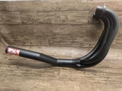 CB400F/350F ショート管マフラー黒 ステッカー付き送 料込み - メルカリ