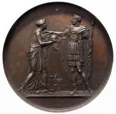 ナポレオン エトルリアの併合 ブロンズメダル1808年 - メルカリ