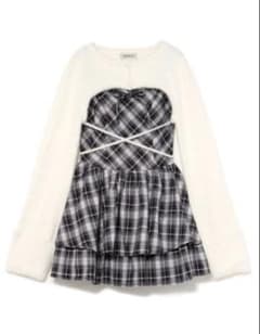 bubbles オープンネックギャザーワンピース - メルカリ