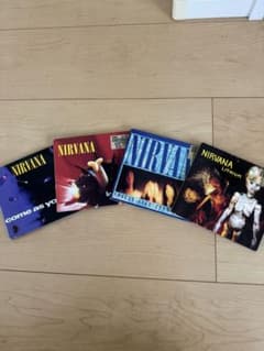 NIRVANA UK盤 CD 4枚セット（90s当時購入） - メルカリ